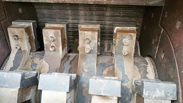 石灰石制砂機內部結構