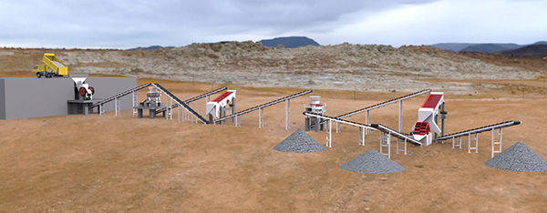 機制砂生產線設備配置